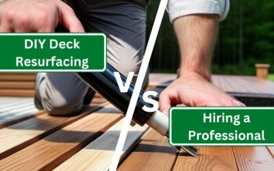 DIY Deck Resurfacing vs. Hiring a Professional