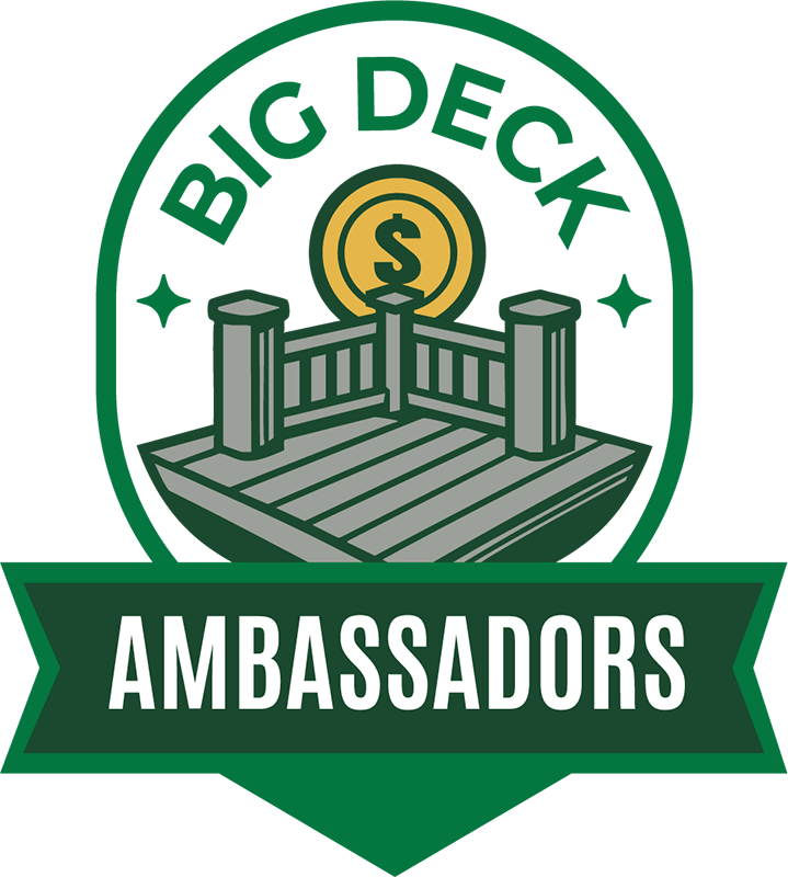 BIG DECK Ambassador Referral Program | West Shire Decks
