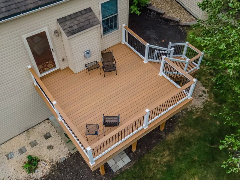 wsdecks deck project aerial