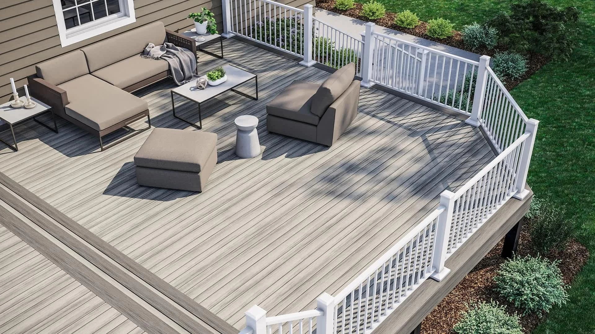 deckorators voyage decking tundra sierra contemporary rail textured white de049d6e 14ff 49ff 8182 1d569c0c0526